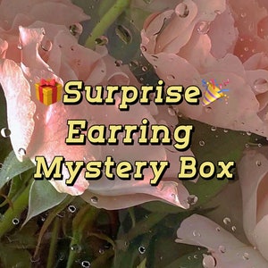 Mystery Earrings Pack, Earrings Mystery Box, Earrings Surprise Box, Earrings Mystery Box, Earrings Lucky Mystery Box, Earrings Mystery Bag