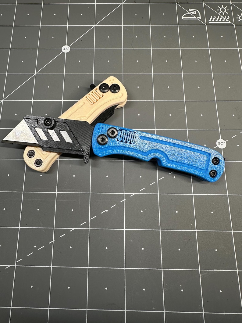 3D Printed Pocket Box Cutter V2 - Etsy