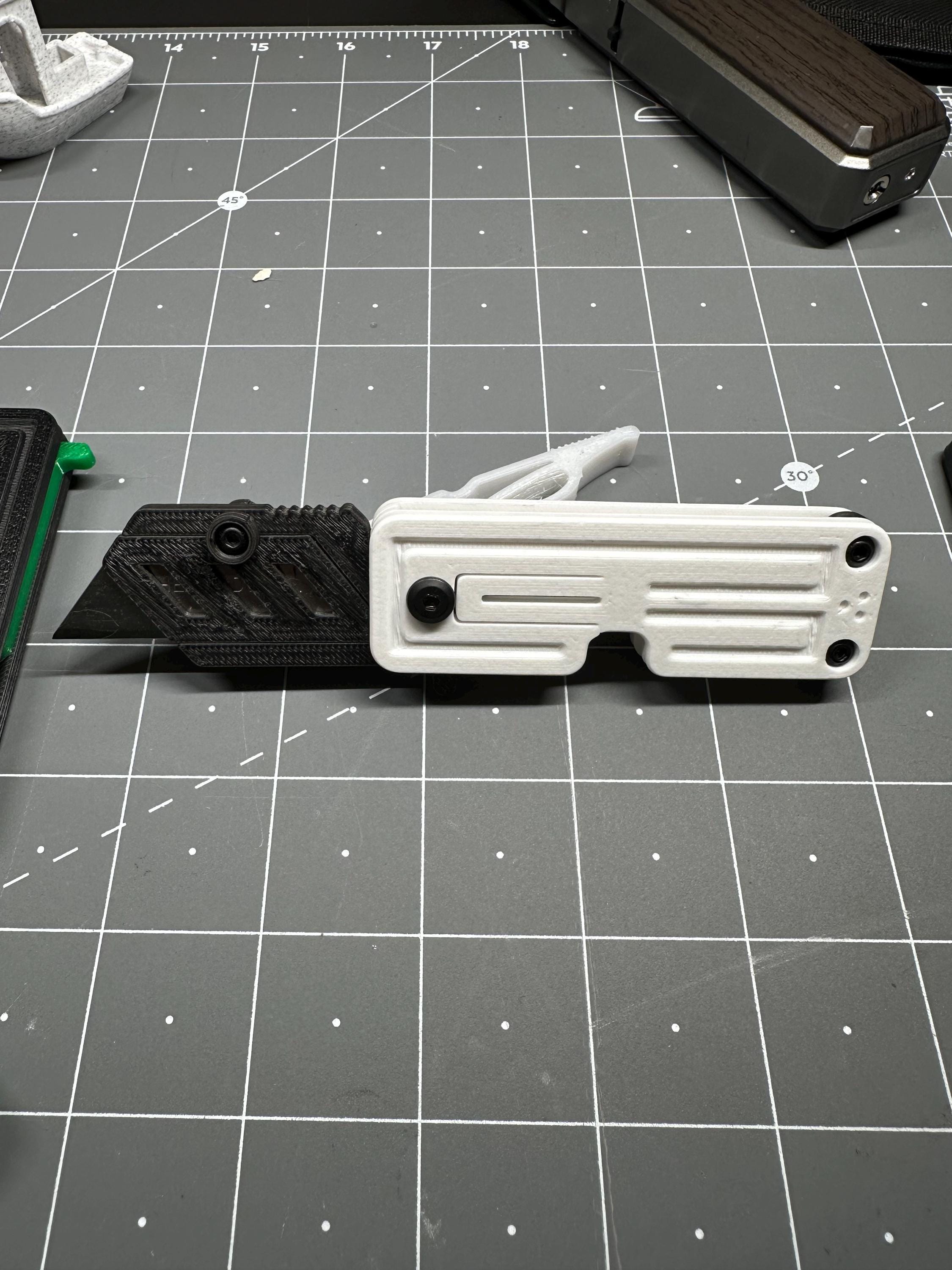 3D Printed Pocket Box Cutter - Etsy