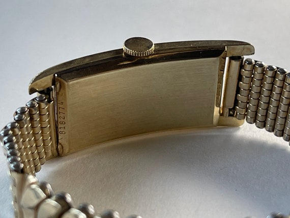 Bulova President Curving 10K Gold Filled Art Deco… - image 5