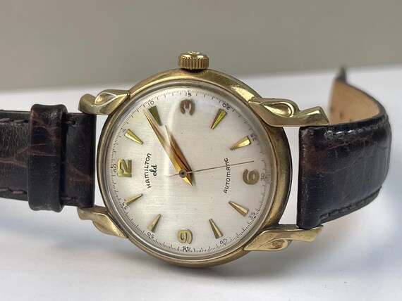 Hamilton CLD Automatic Solid 10K Gold Presentatio… - image 5