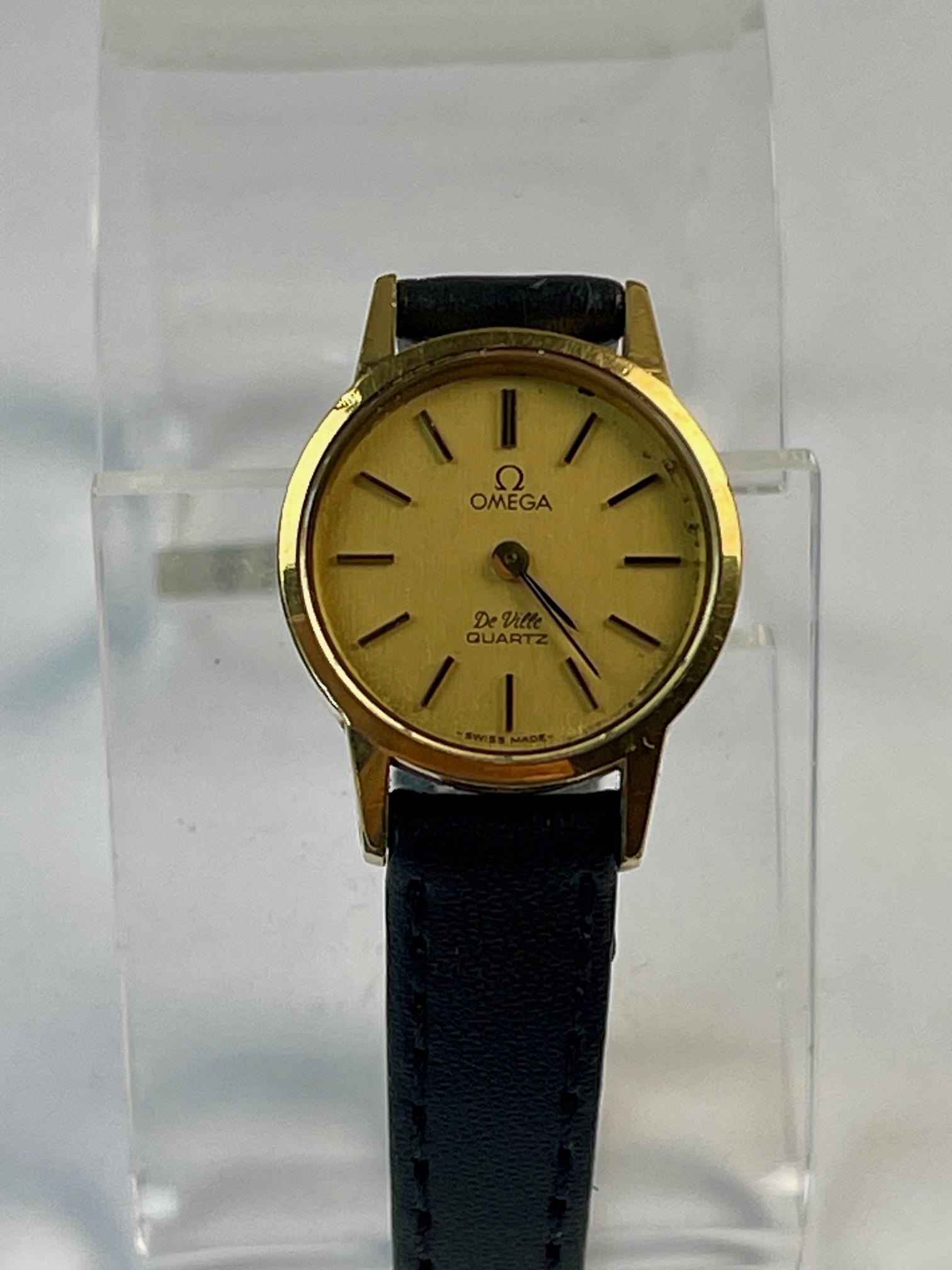 Omega Deville Gold Capped Ref. 1353 Ladies Vintage Swiss Made 1981