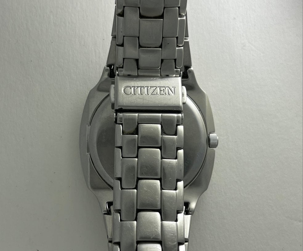 Citizen Eco-drive Ref.5d1022486 Calendar Date Stainless Steel Made