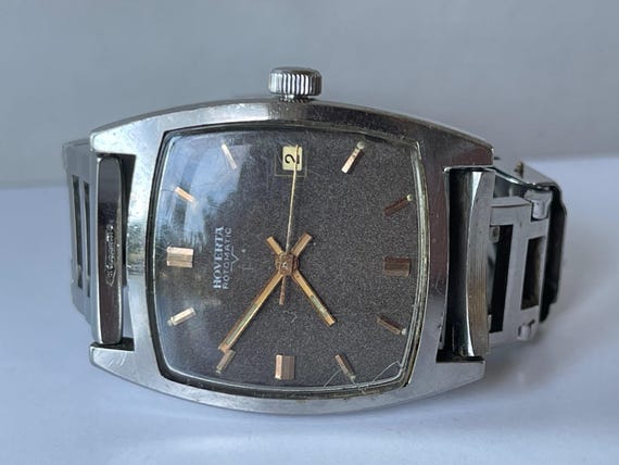 Hoverta Rotomatic Automatic Calendar Date Black D… - image 6