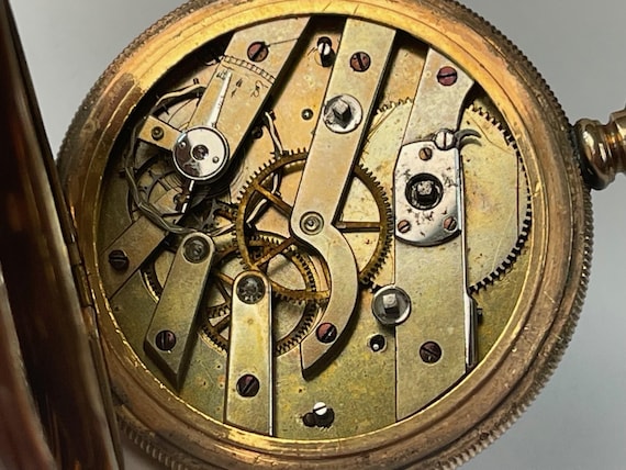 Anonymous Triple Dial Key Wound Double Time Zone … - image 6