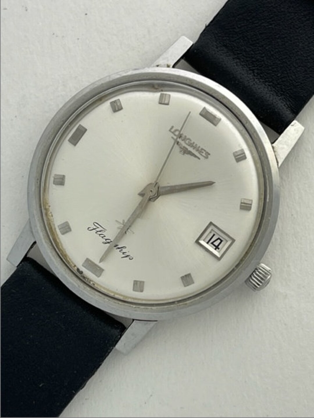 Longines Flagship Automatic Calendar Date Stainless Steel Etsy