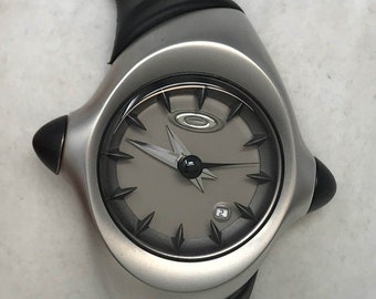 Oakley Hydrophobic 10 BAR Calendar Date Rubberband Original Box Vintage Swiss Made 2004