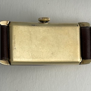 Gruen Doctors Medical Duo-Dial Techno-Quadron Movement Aegler Cal.877S Rolex300 Curvex Gold Capped Swiss Made.1932 image 6