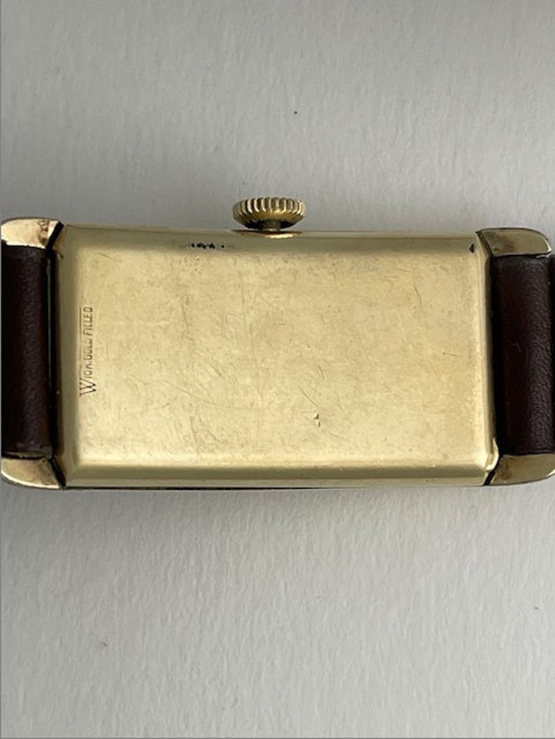 Gruen Doctors Medical Duo-Dial Techno-Quadron Movement Aegler Cal.877S Rolex300 Curvex Gold Capped Swiss Made.1932 image 6