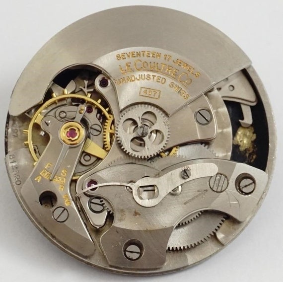 c556 Vintage Rare 1950's LeCoultre Futurematic Automatic 10k Gold