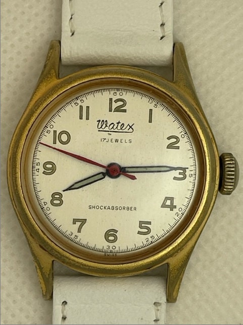Watex Doctors Medical Military Officers WWII 1942 Screw Down Watex Doctors Medical Military Officers WWII 1942 Screw Down