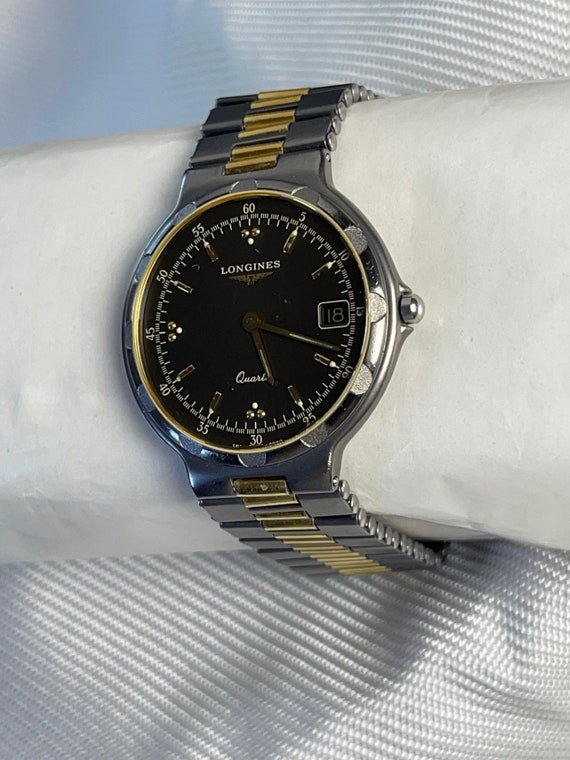 LONGINES Conquest Titanium and Goldロンジン Longines Conquest Titanium and Gold VHP (Very High Precision