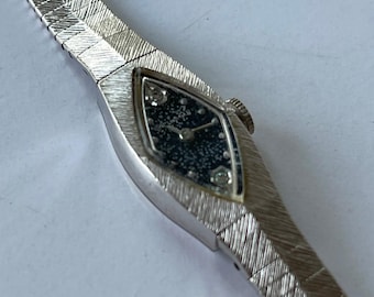 Vintage Ladies Crosby 17 Jewels Watch, Art Deco Wind  display picture 1