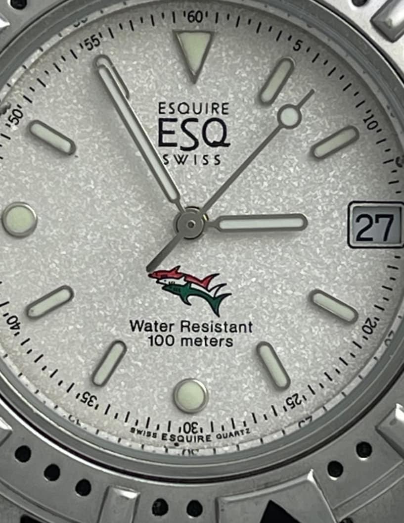 ESQ by Movado Stainless Steel Calendar Date Ref.300503a - Etsy display picture 2