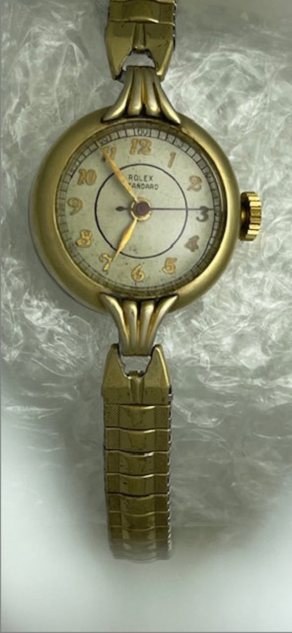 Rolex Standard Ladies Doctors Medical Gold Capped… - image 4