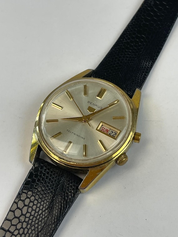 Benrus Automatic Self-winding Quick Set Calendar … - image 1