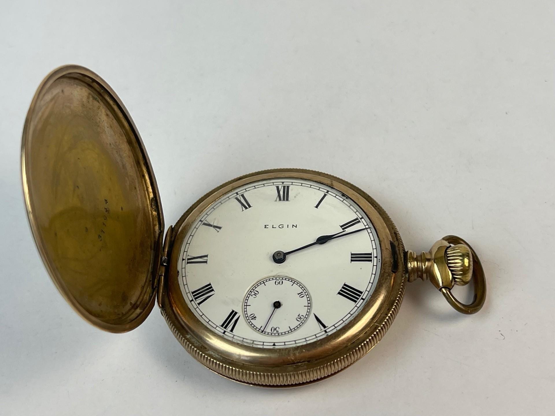 Elgin pocket watch case - Etsy 日本