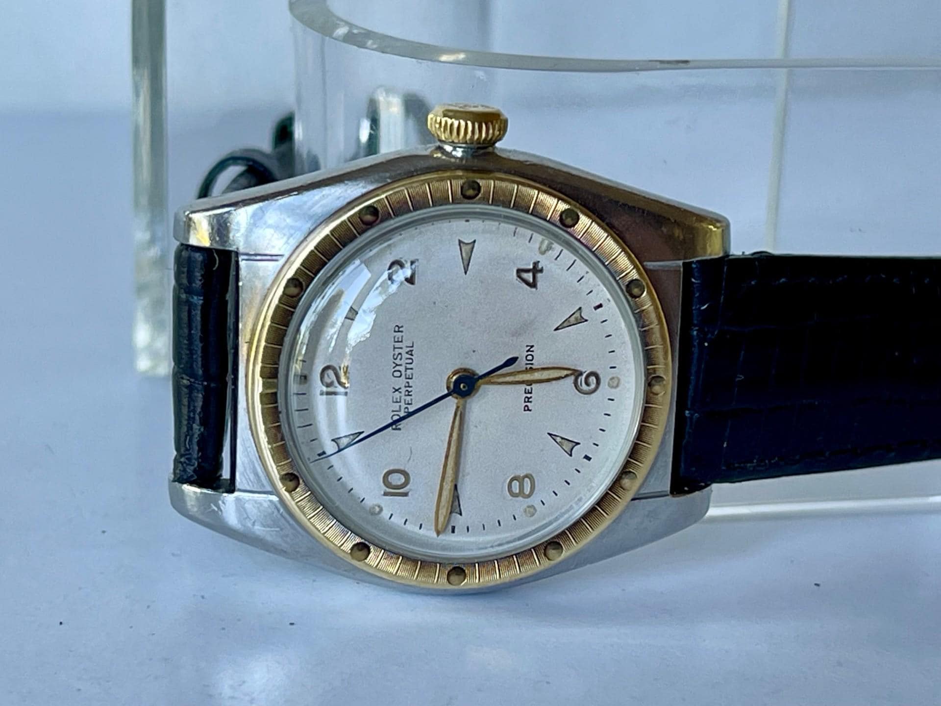 Stein 18K 750 Gold S Stahl Vintage Ref.5015 Swiss Made 1948 Etsy