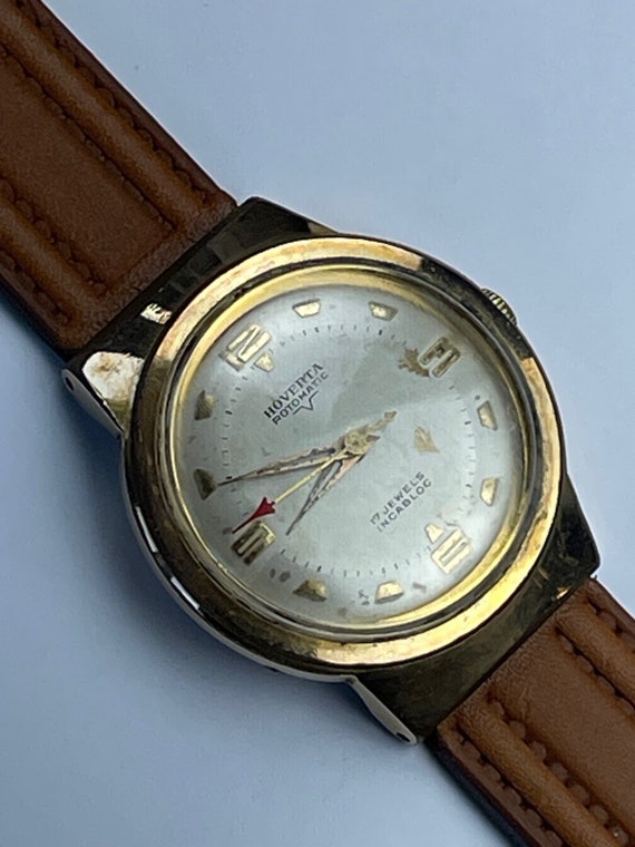 Hoverta Rotomatic Automatic Gold Capped Screw Dow… - image 1