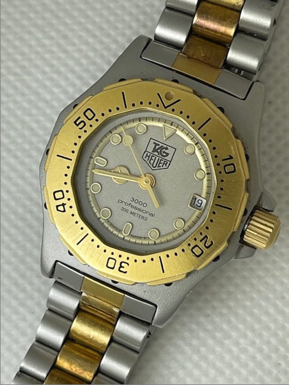 Vintage Two Toned Tag Heuer Professional Watch