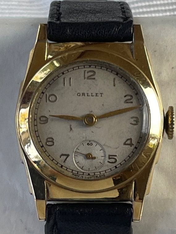 Gallet Ladies Gold Capped Vintage Swiss Made 1948 - image 2