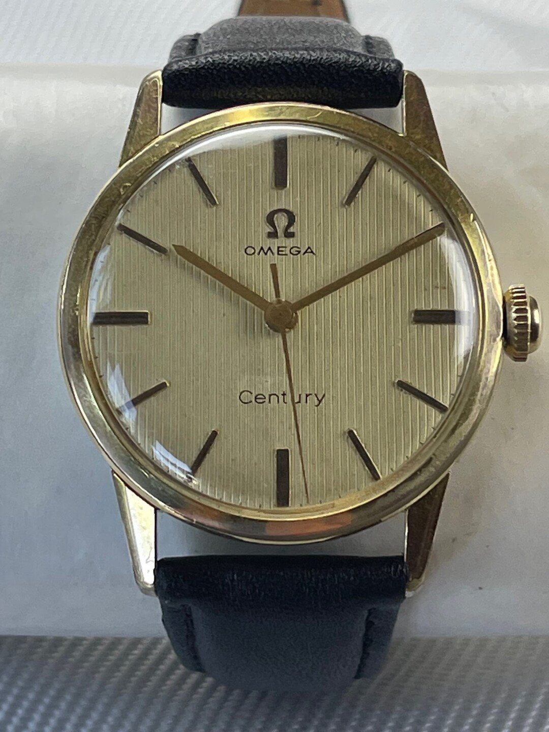 限界値引き！OMEGA 奇跡のデッドストック級 アンティーク14K　GOLD デッドストック級1960年☆オメガ センチュリー☆18金無垢ピンク