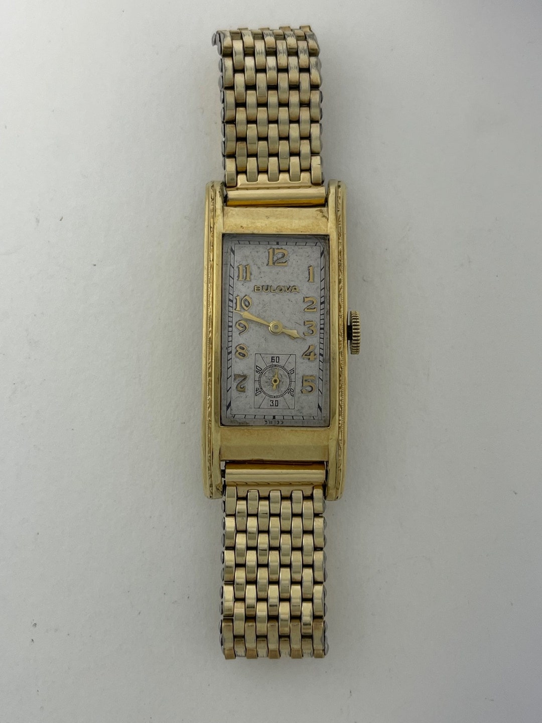Stainless Steel Bulova 10k Gold Filled Watch Price VTG Bulova 23