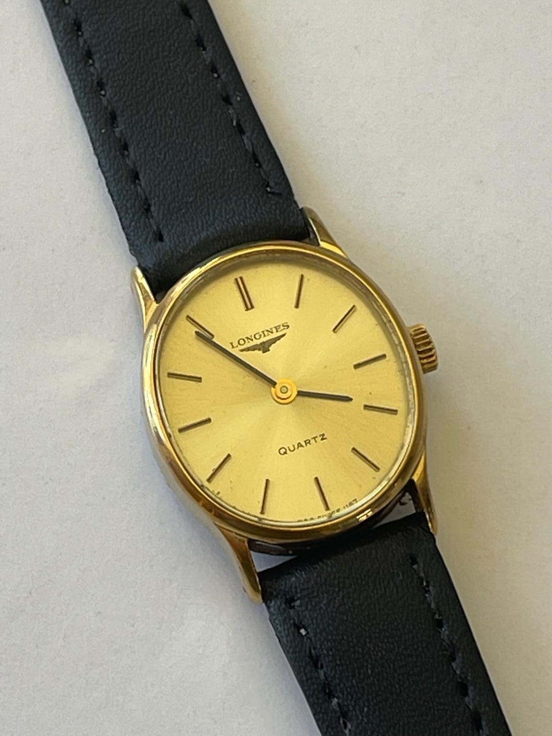 ロンジン レディース オーバル ゴールドキャップ Ref.700-167