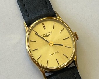 ロンジンLONGINES ゴールド ヴィンテージ70年代手巻き時計 ロンジン レディース オーバル ゴールドキャップ Ref.700-167