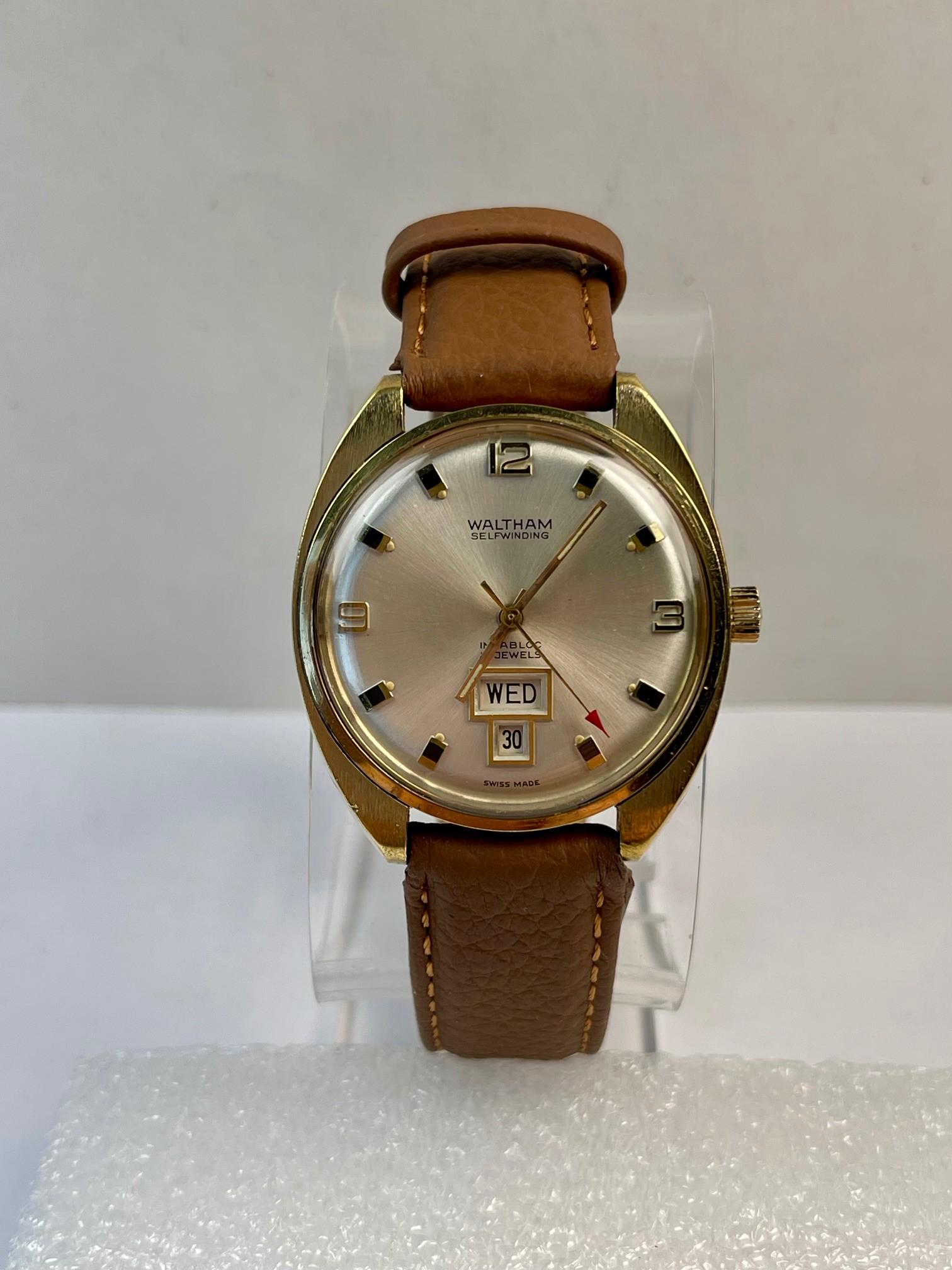 Waltham Automatic Swiss Watch - Etsy