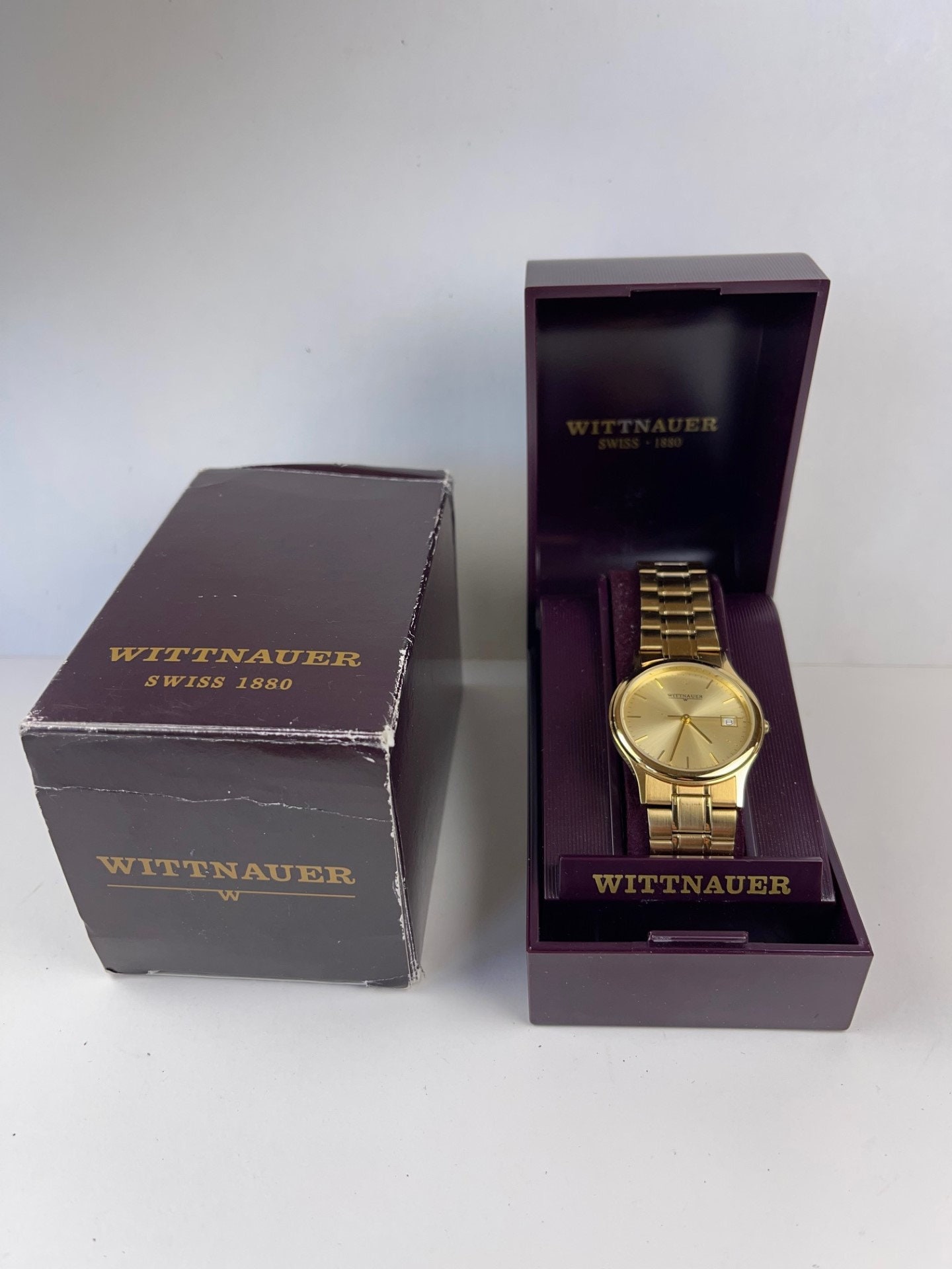 Wittnauer swiss 1880 store gold watch