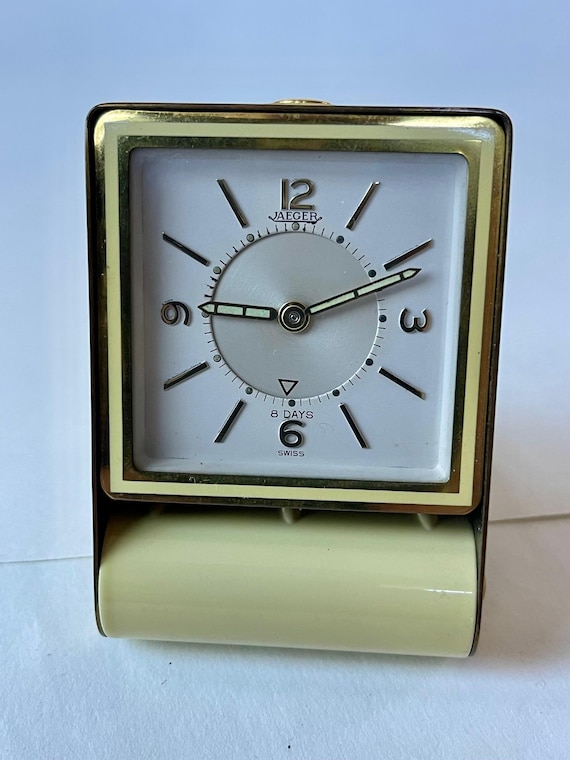 Jaeger-lecoultre Memovox 8-day Folding Travel Alarm Clock Original