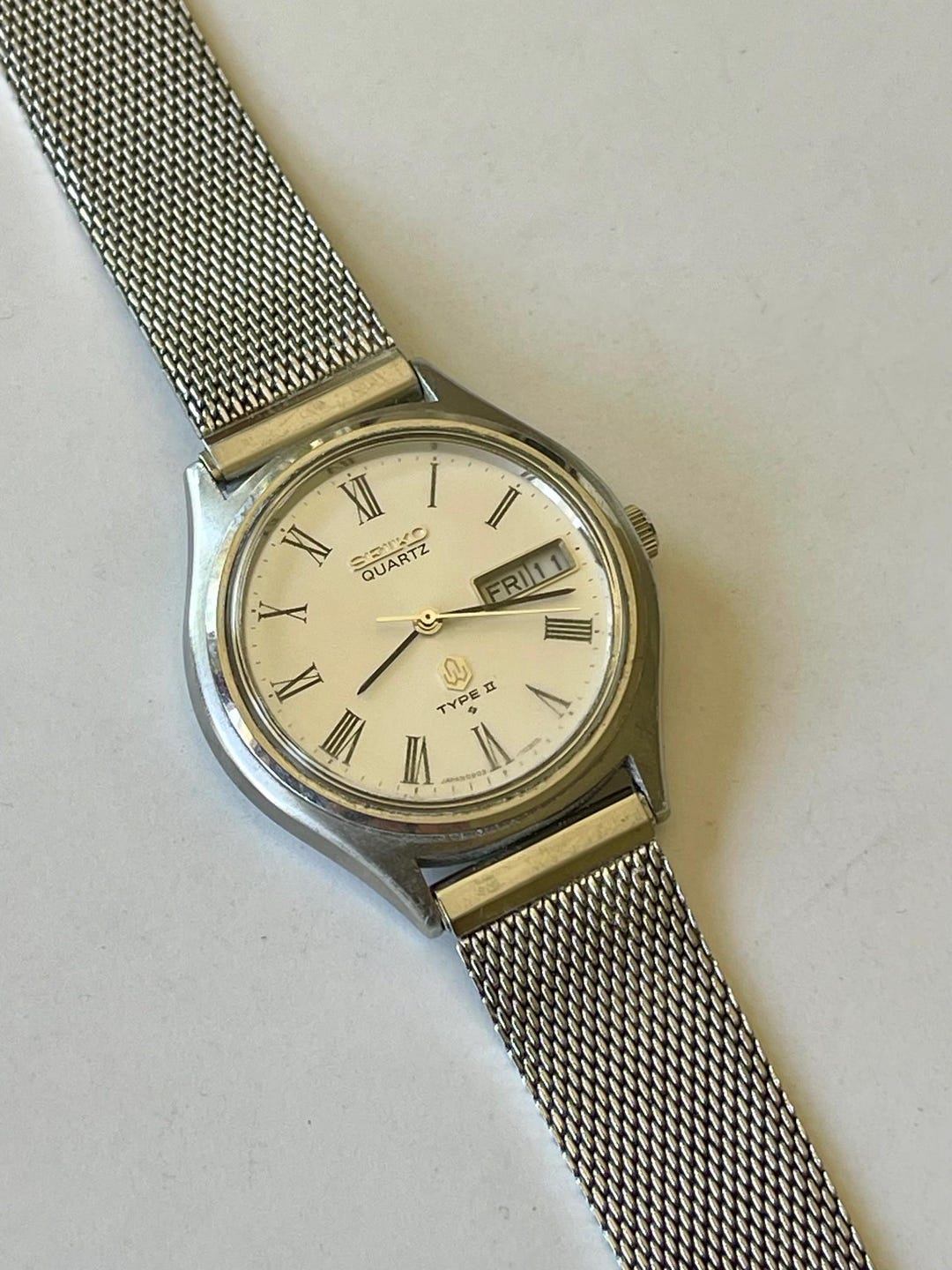 Seiko Type II Calendar Day/date Ref.0903-70305 Stainless Steel