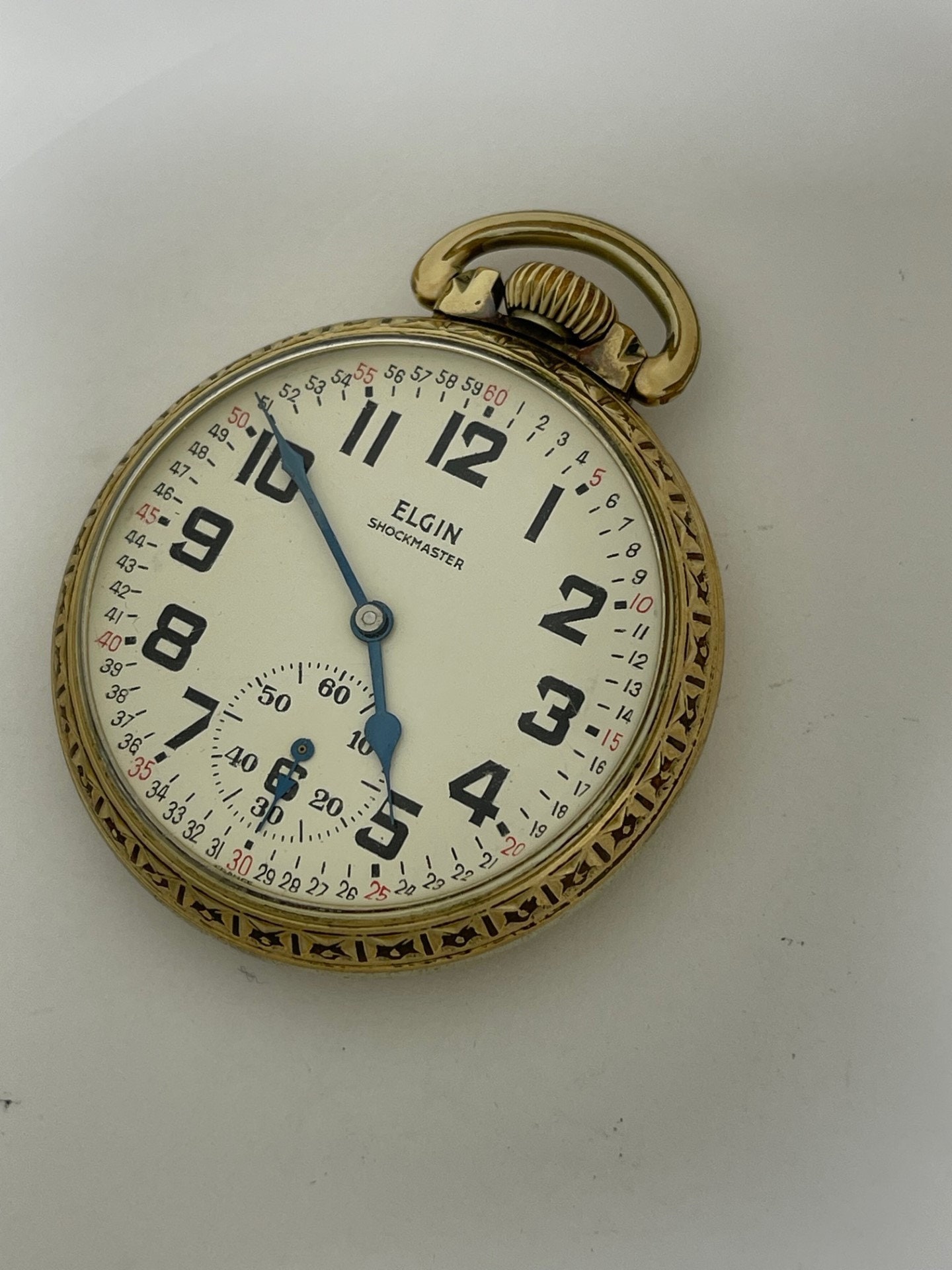 Elgin shockmaster pocket watch new arrivals