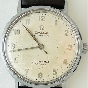 Omega Seamaster De Ville Automatic Stainless Steel Cal.550 Vintage 1957 Swiss Made image 1