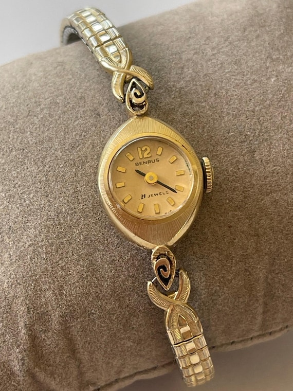 benrus 21 jewels ladies watch