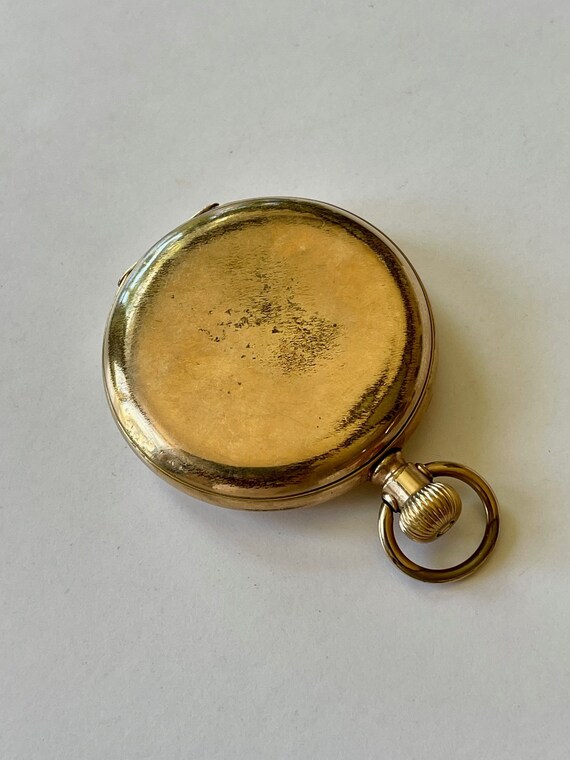 John Forrest London Chronometer Makers to the Admiralty Hunter Antique Pocket Watch Porcelain Dial Rolled Cold Plated 10 Years Warranted1898 Etsy
