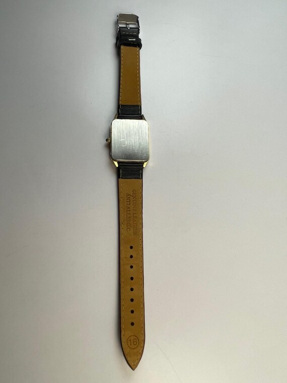 Longines Rectangular Gold Capped Factory Genuine … - image 6