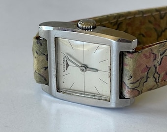 Longines Sectored Dial Stainless Steel Vintage Ladies Swiss Made 1950