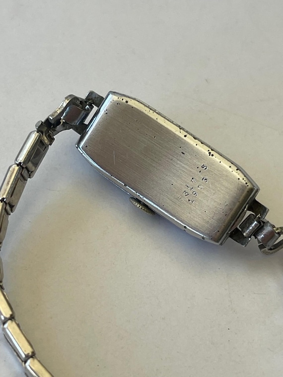 Marconi Special Rolex Rectangular Curved Stainles… - image 2