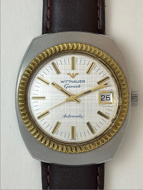 Wittnauer Geneve Longines Automatic Cal.c11kas 2 Push Quick Set