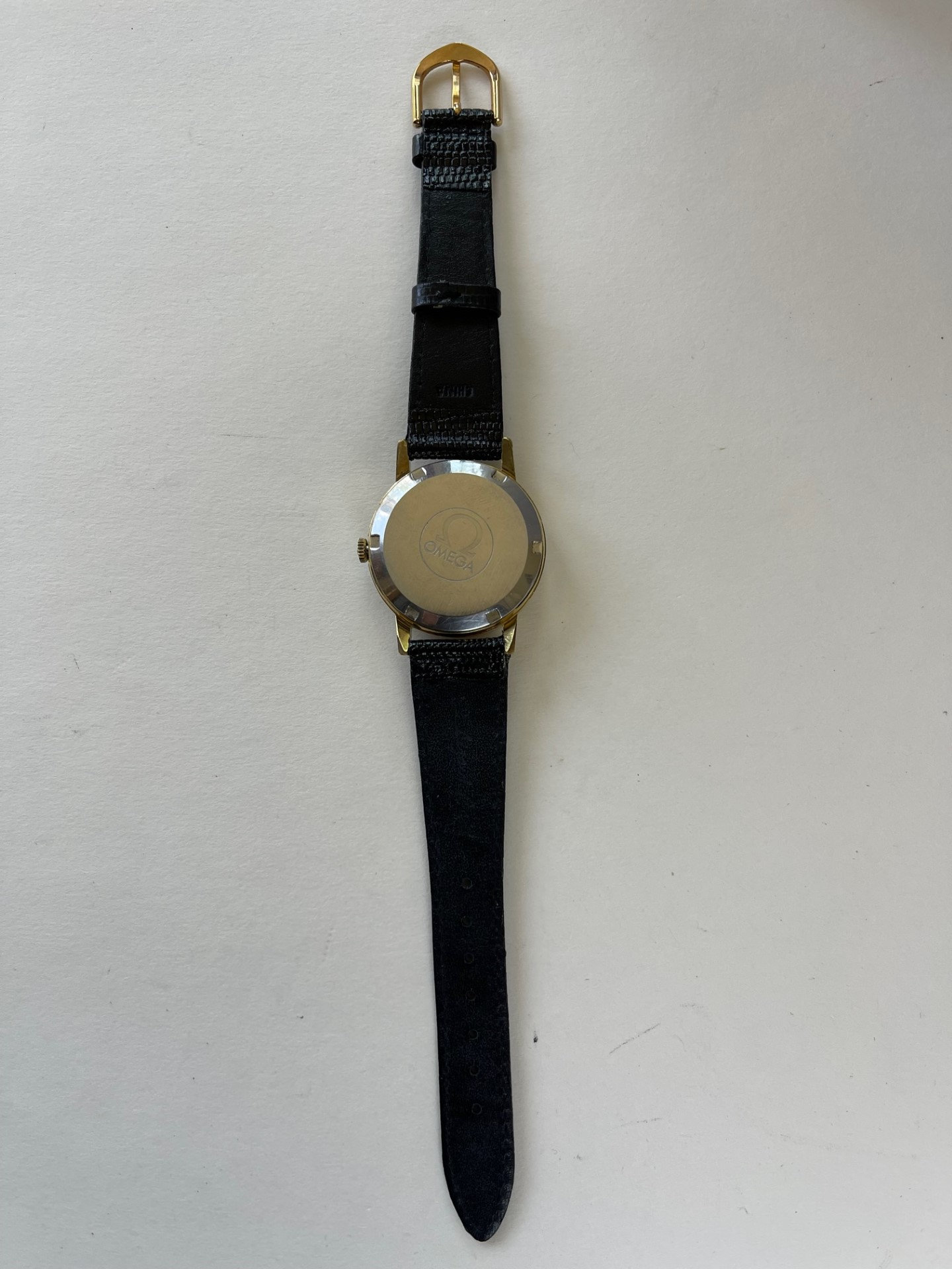 Omega Geneve Automatic Cal.1022 Quick Set Calendar Day/date Gold