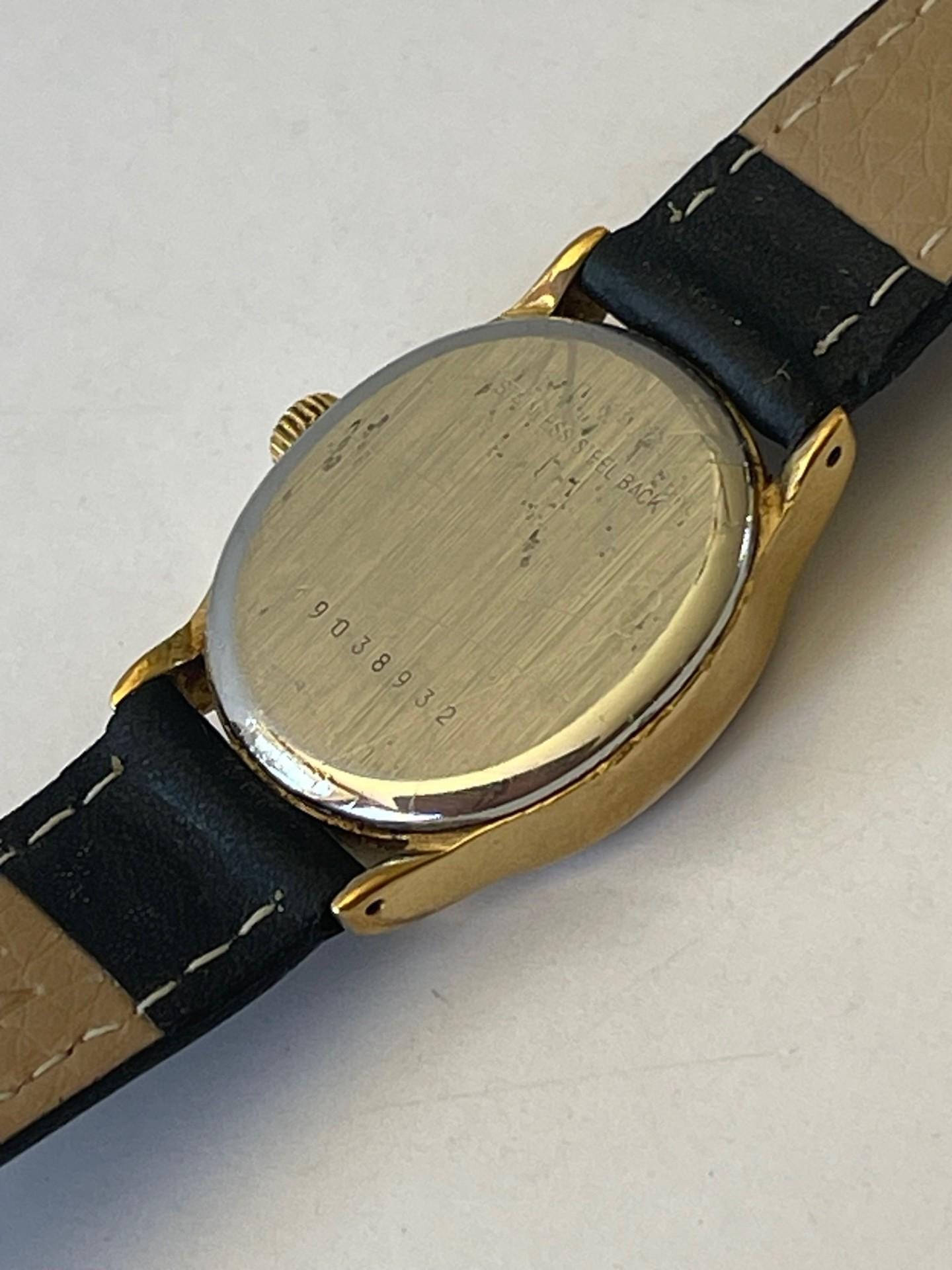 ロンジン レディース オーバル ゴールドキャップ Ref.700-167