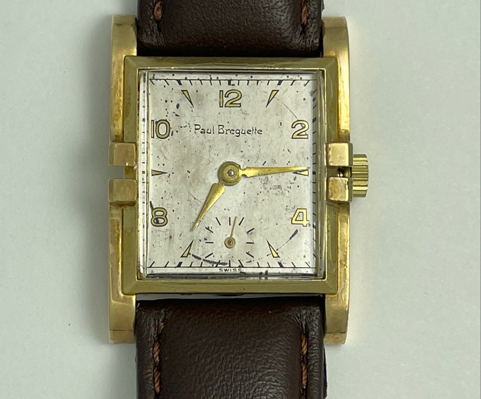 Paul breguette 14k gold watch new arrivals
