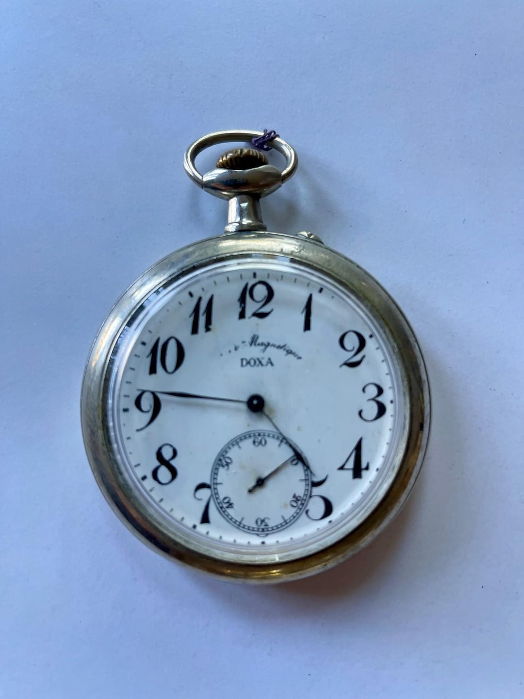 ❗️超希少❗️超美品❗️Swiss製DOXA懐中時計 Doxa Hors Concours 1905 Award Pocket Watch Extra Large 69mm