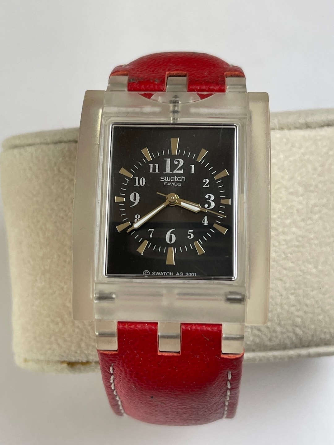 Swiss Watch Swatch Made In Switzerland Leather Swatch Group