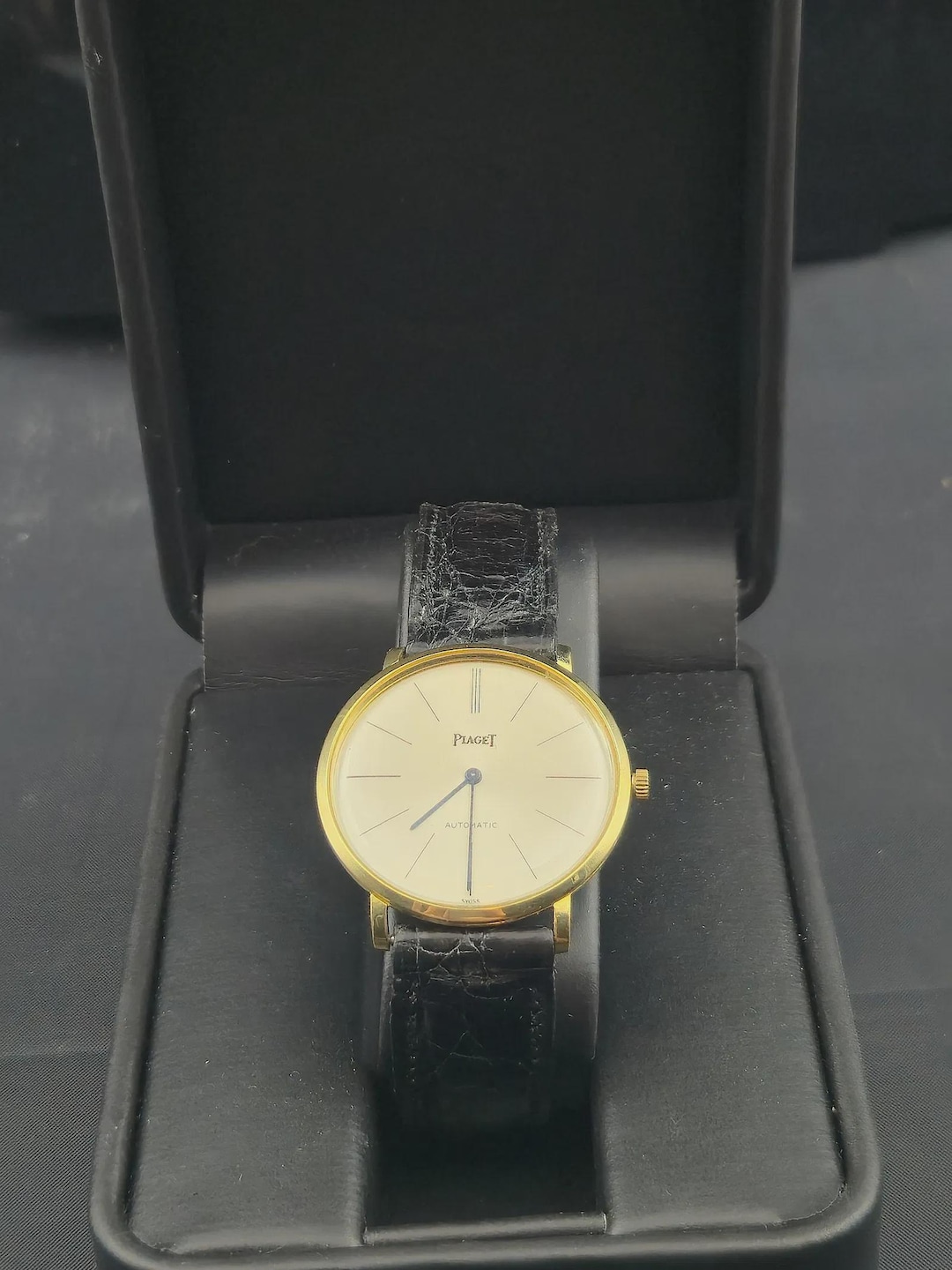 Piaget Solid 18K(750) Gold Chronometer Gold Ultra-thin Automatic