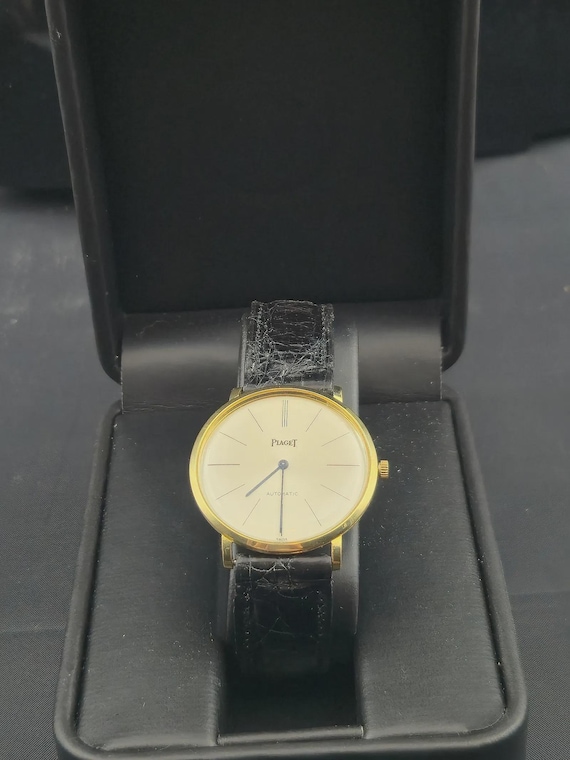 Piaget Solid 18K(750) Gold Chronometer Gold Ultra-thin Automatic