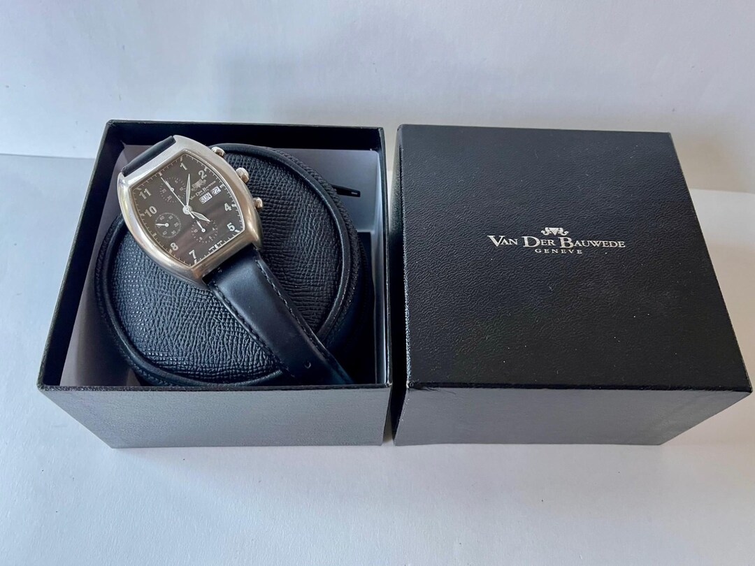 Van Der Bauwede geneve 中古　付属品無 Van Der Bauwede Geneve Magnum Chronograph Three Registers