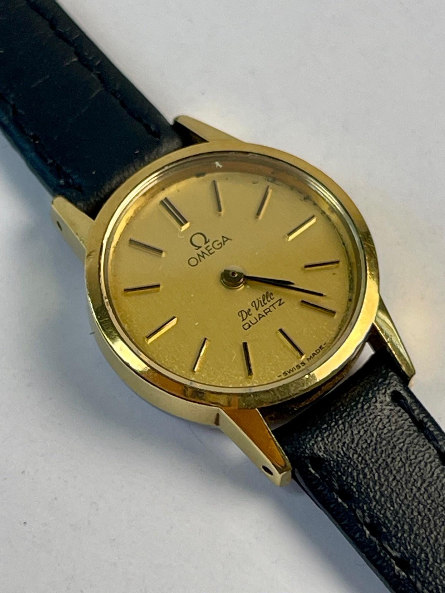 OMEGA De Ville Quartz 1430 純正メッシュブレス 動作品 【公式通販】